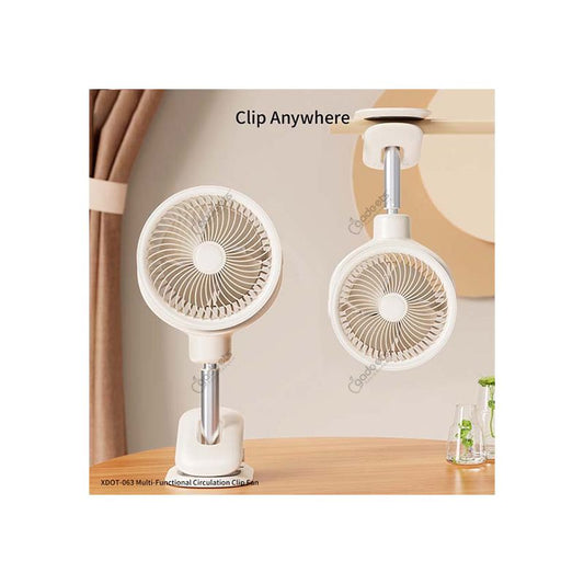 XUNDD XDOT-063 Desktop Clamp Circulating Fan 6000mAh