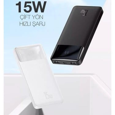 Baseus Bipow Digital Display 15W 10000mAh Power Bank