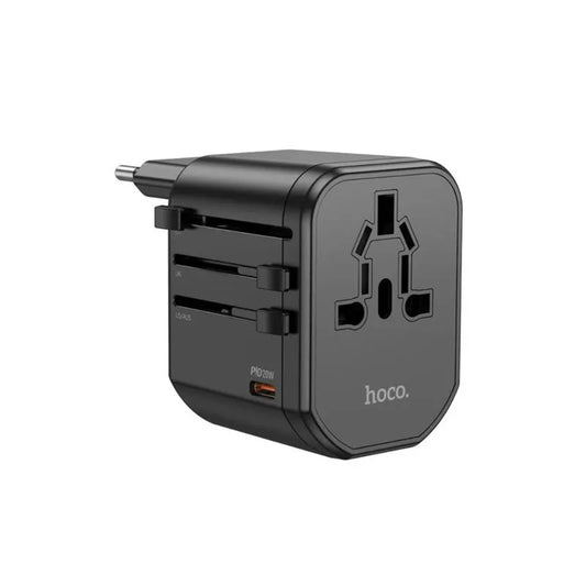 Hoco AC15 3-port PD20W + 2USB Universal Conversion Charger